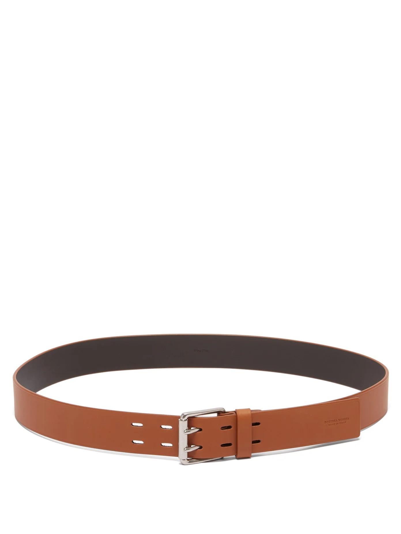 Smooth leather belt - 4