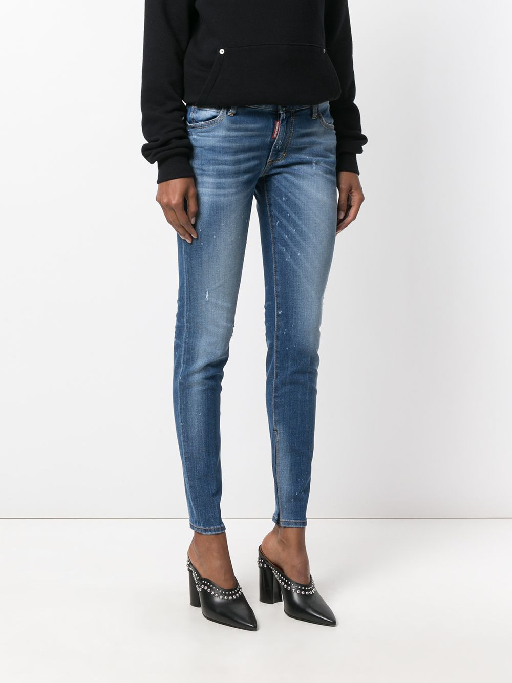 medium-waisted Twiggy jeans - 3