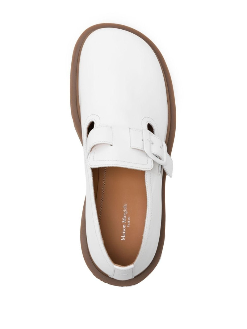 Ivy leather monk loafers 4