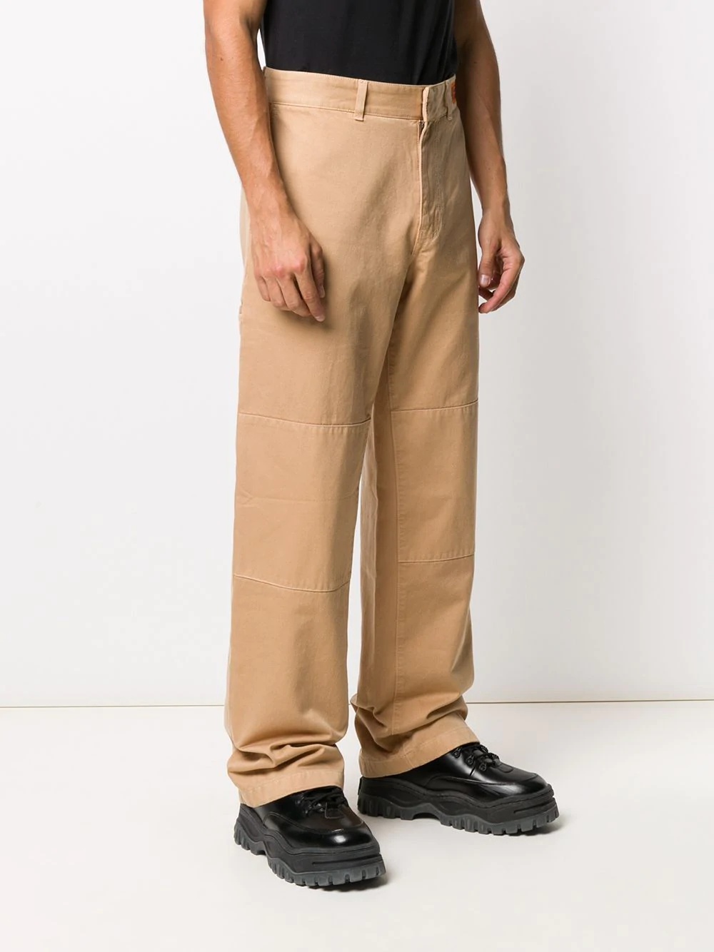 straight-leg trousers - 3