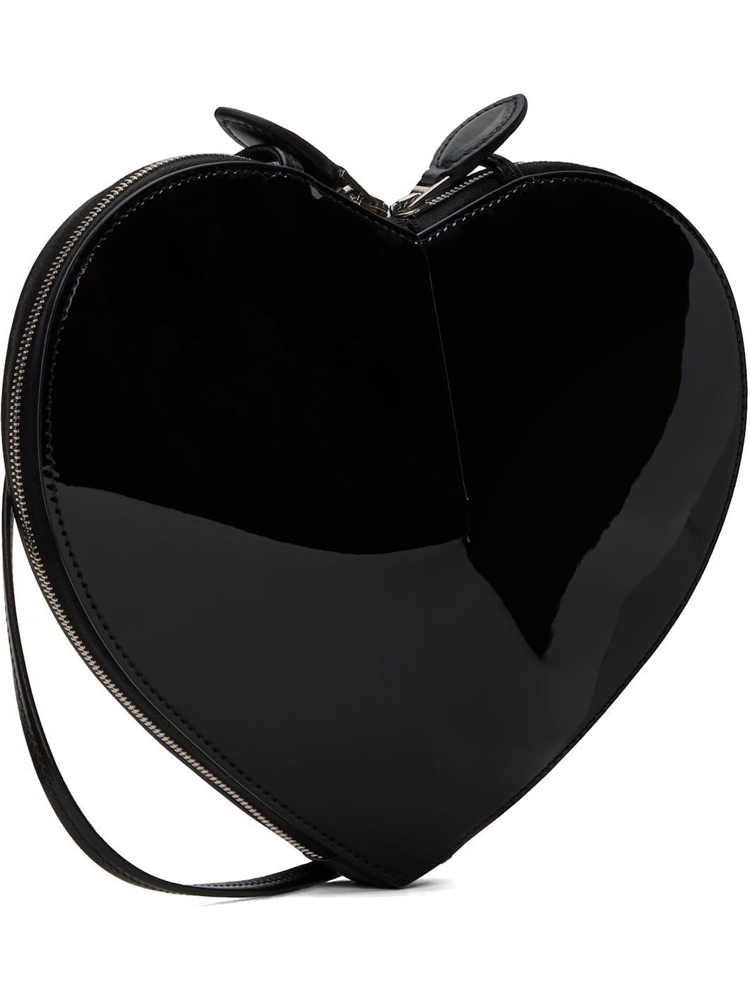Black 'Le Coeur' Calfskin Bag - 3
