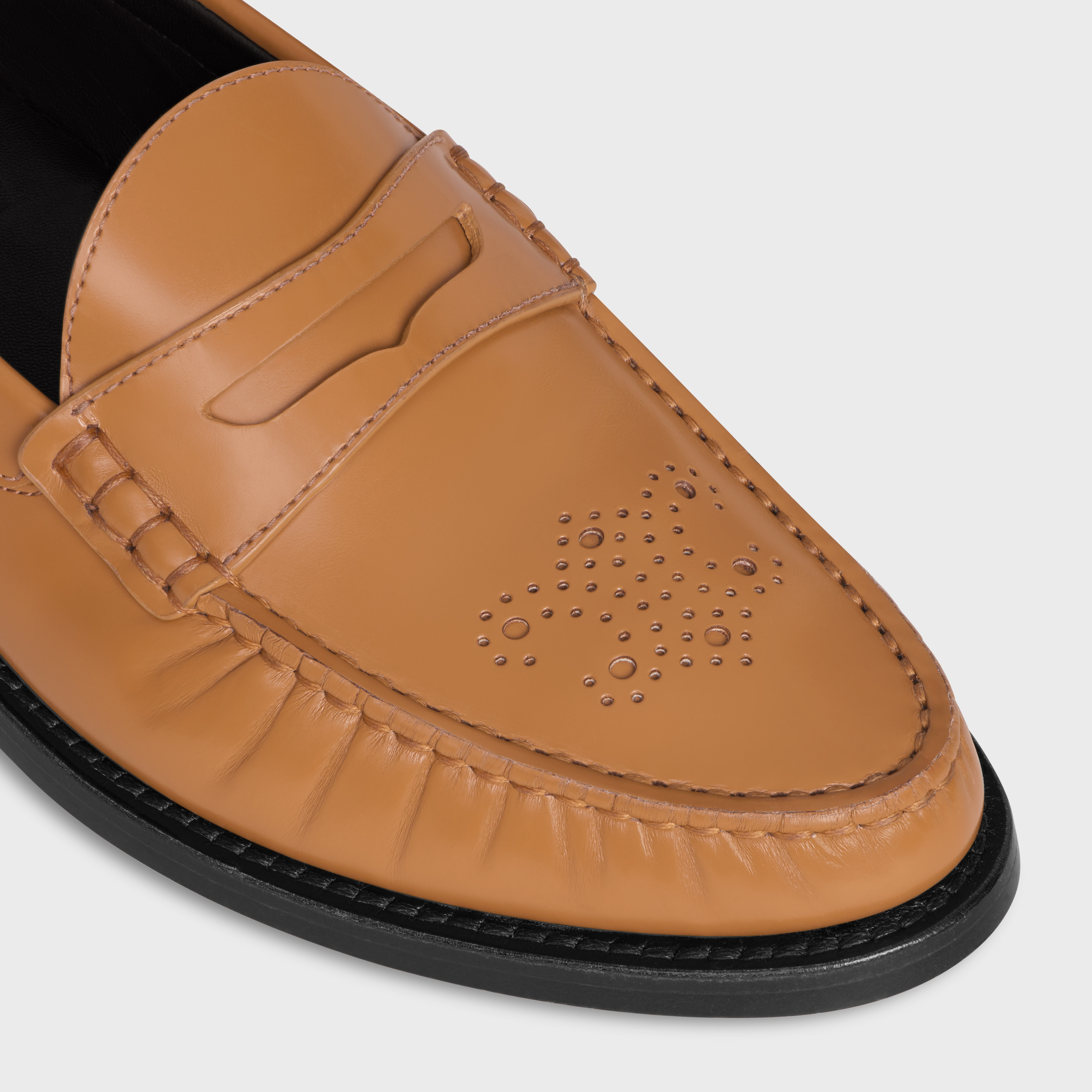 CELINE VIVIENNE LOAFER  IN POLISHED BULL - 4