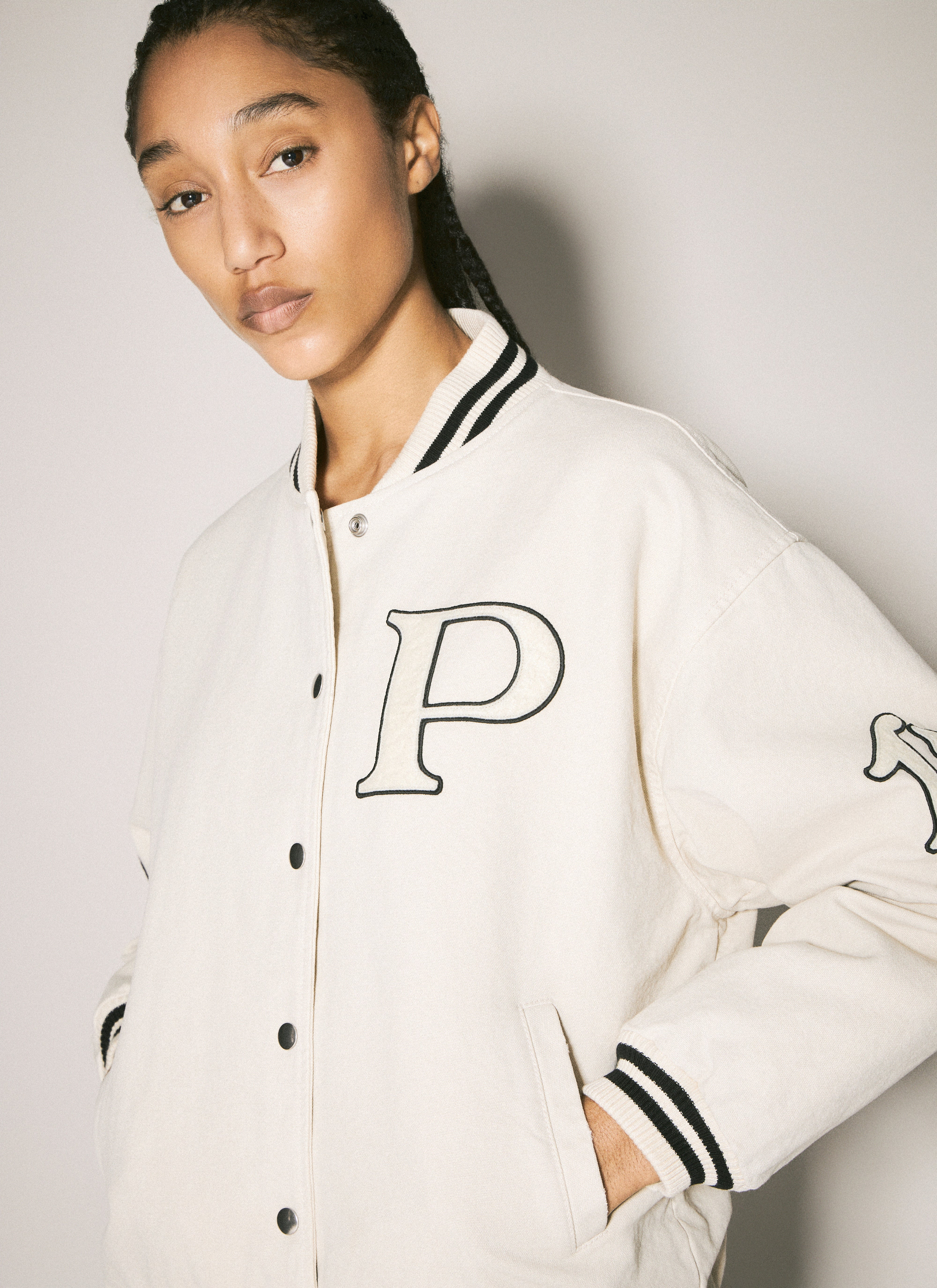Prada Women Canvas Bomber Jacket - 3