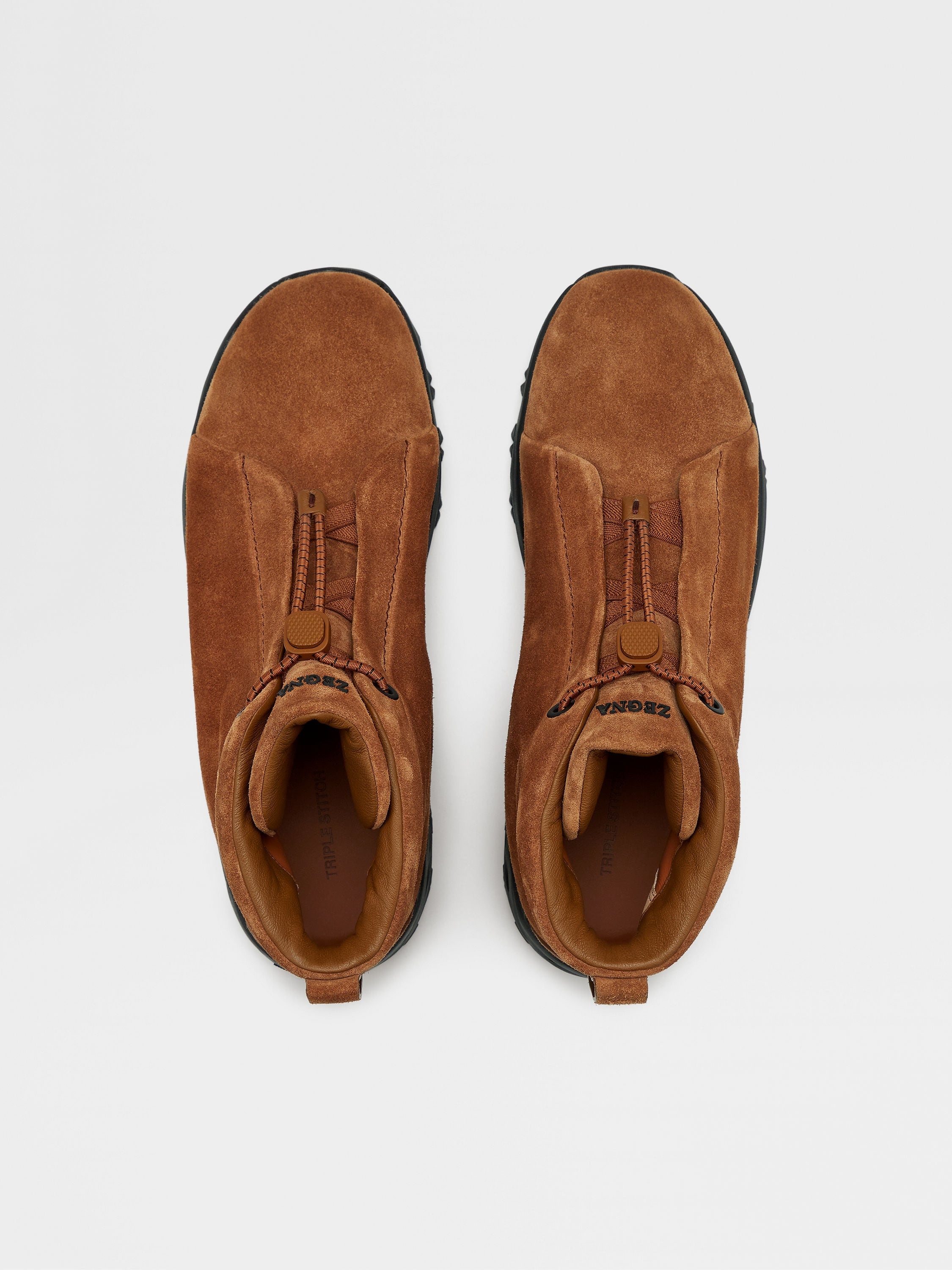 DARK FOLIAGE SUEDE TRIPLE STITCH™ VETTA SNEAKERS - 3