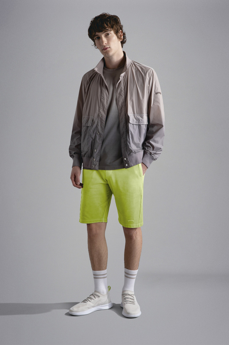 Paul & Shark GARMENT DYED COTTON BERMUDA SHORTS outlook
