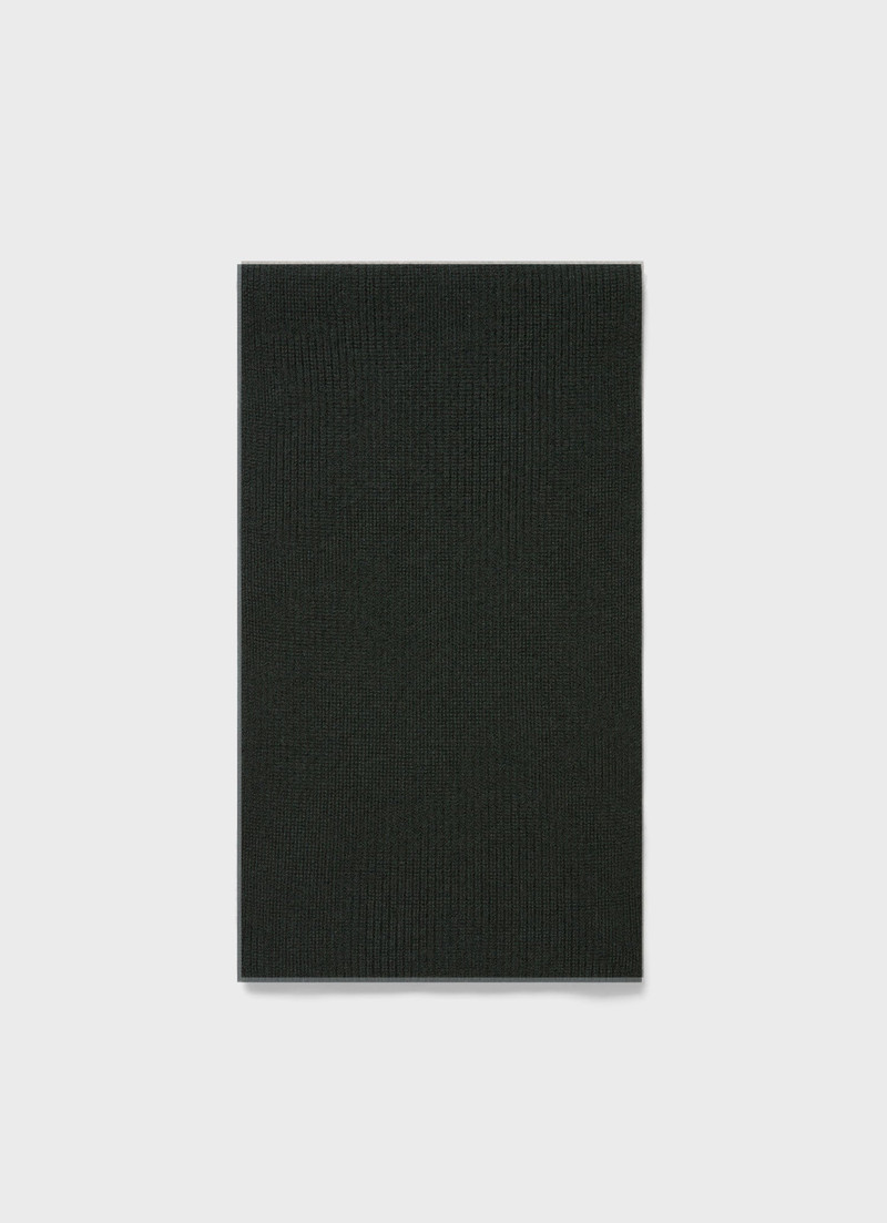 Cashmere Ribbed Scarf 1