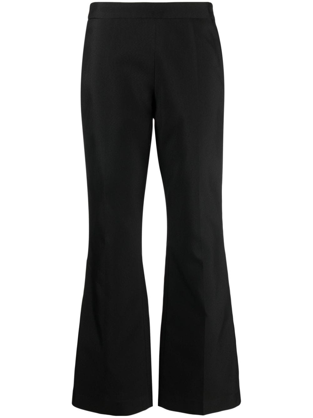 cropped flared trousers - 1