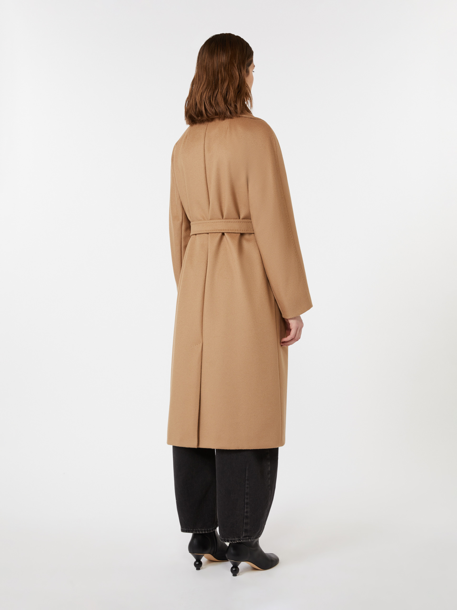 RESINA Double-breasted wool midi coat - 4