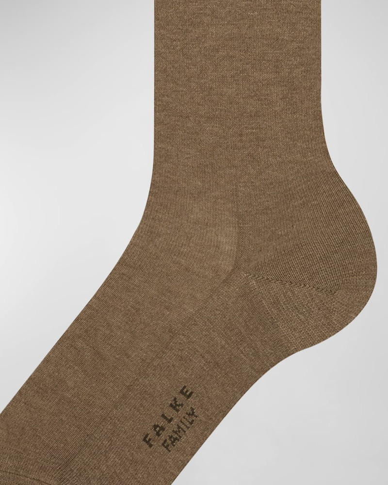 Men's Family Cotton Mid-Calf Socks 5