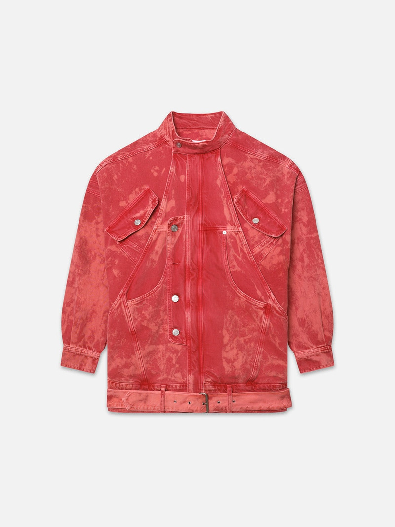 Lunar New Year MC Jacket in Hibiscus 1