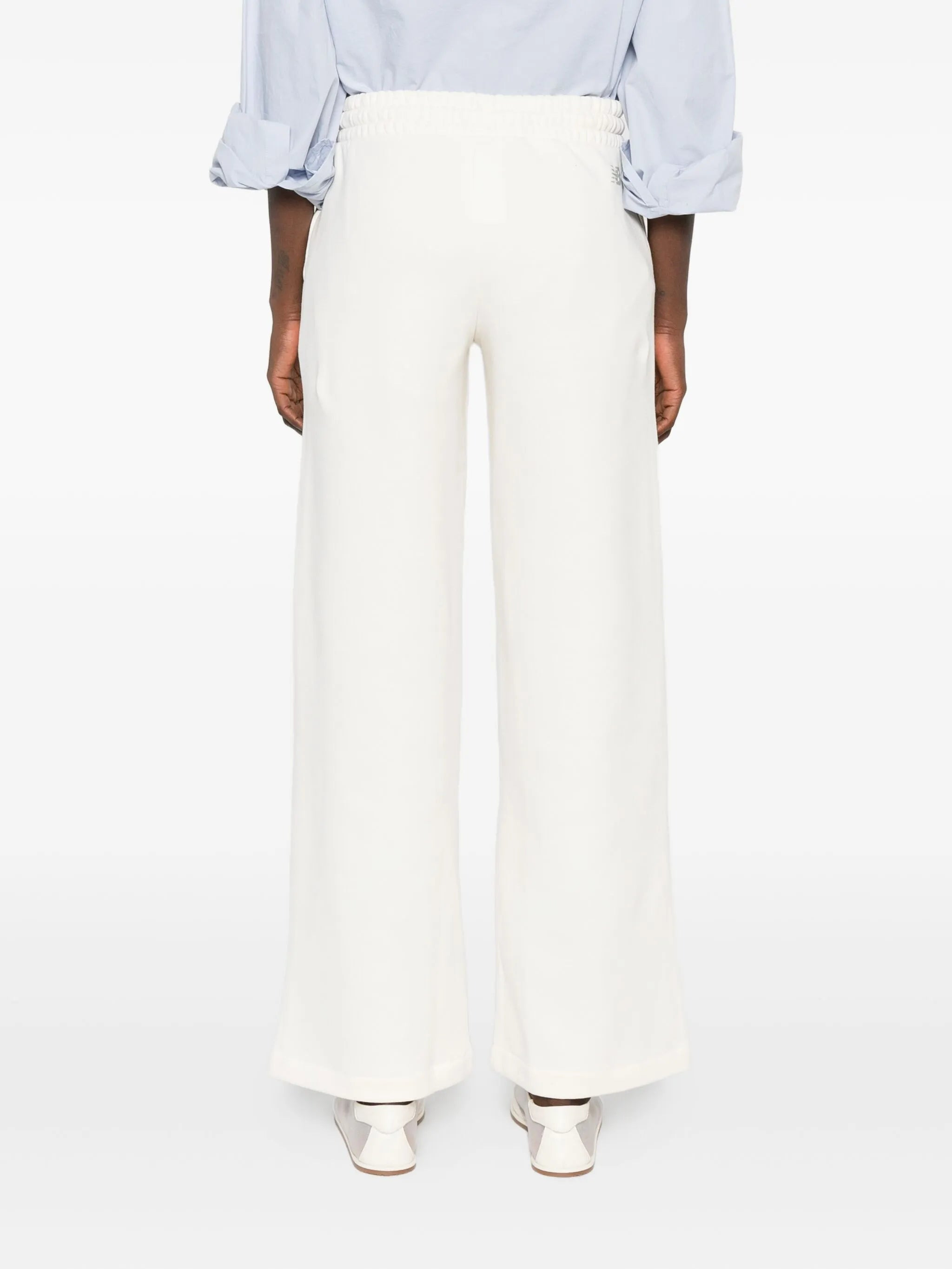 New Balance Embroidered Cotton Sweatpants - 2