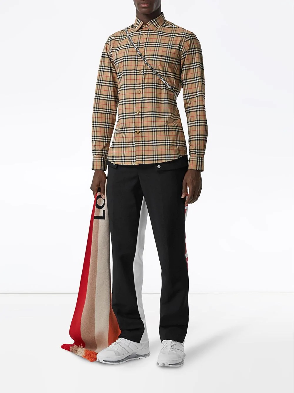 small scale check shirt - 2