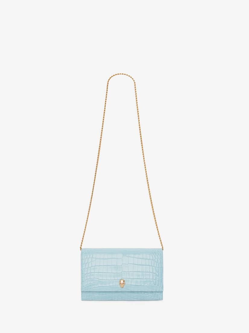 Small Skull Bag in Light Blue - 5