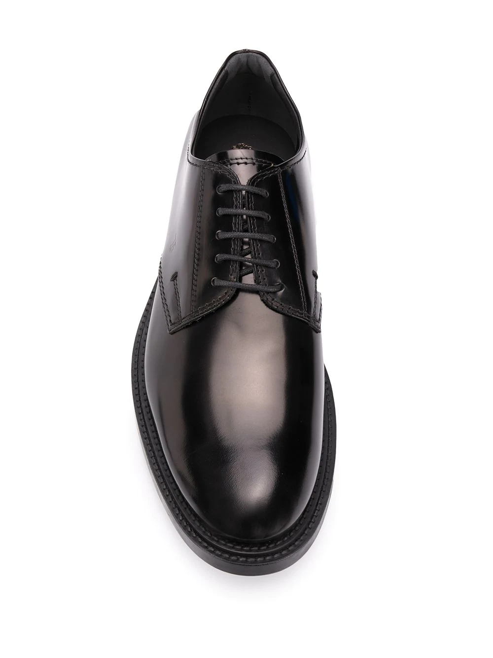 debossed logo Derby shoes - 4