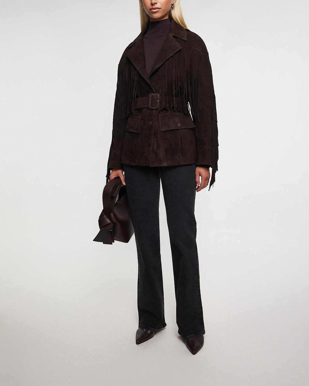 Jacket Cassidy Suede Mocca - 3