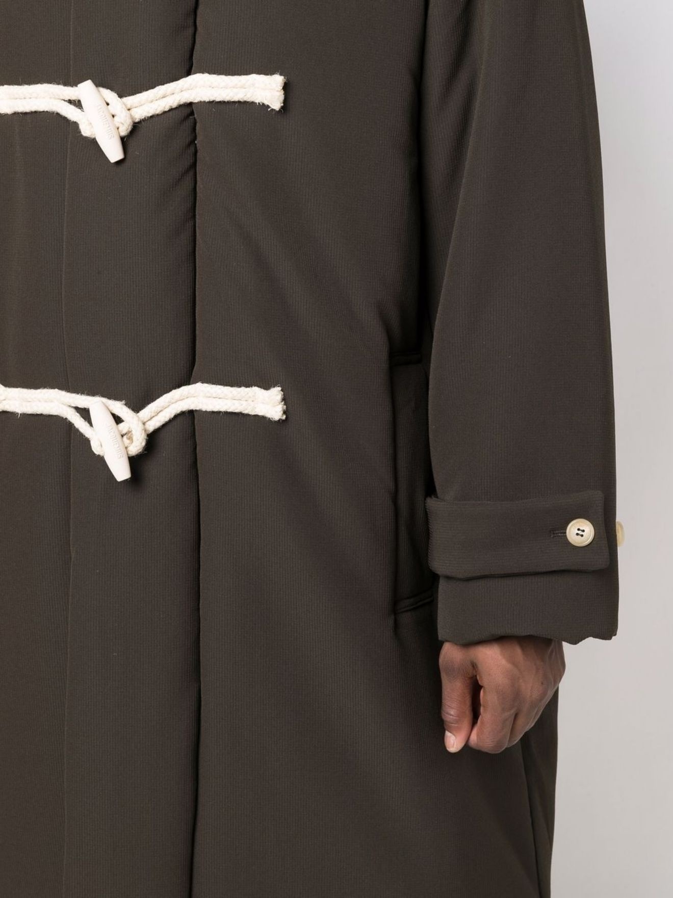 single-breasted duffle coat - 5