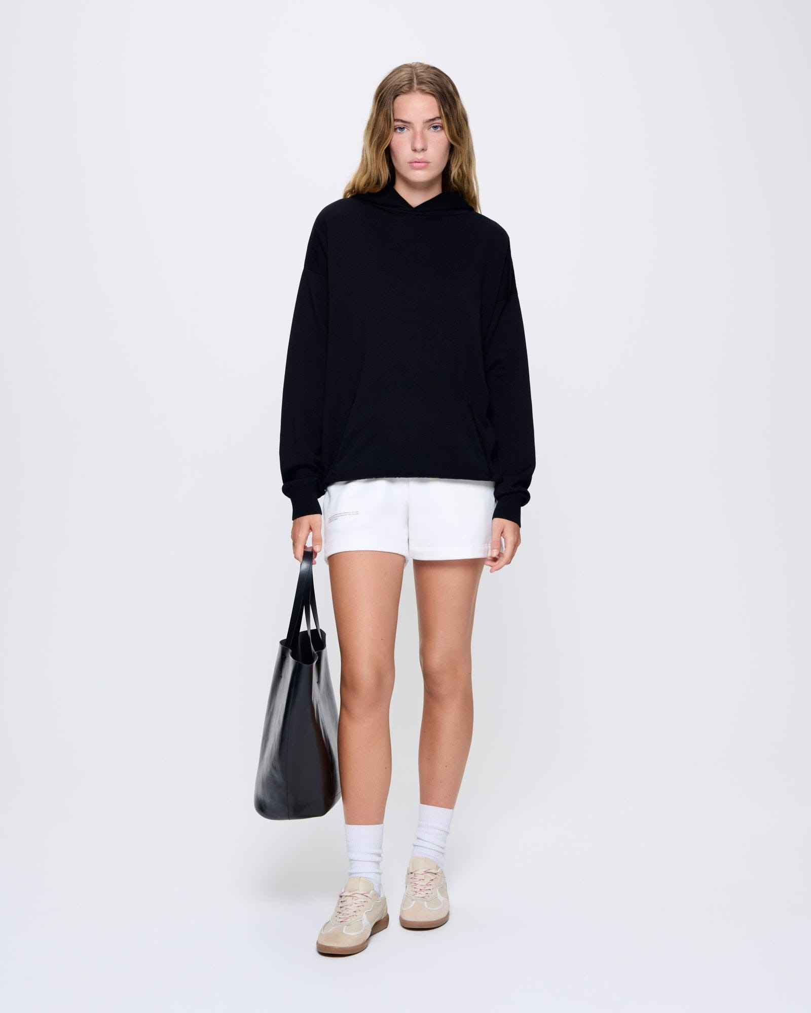 Womens DNA Knitted Hoodie - Black - 3