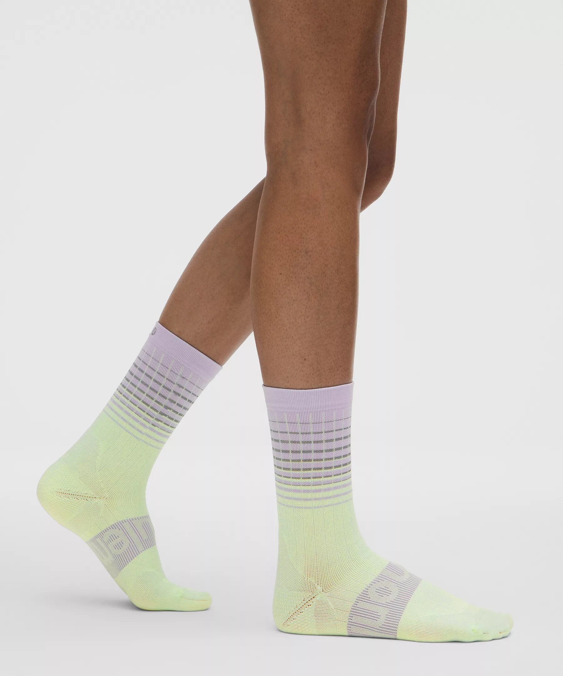 Women's Power Stride Crew Socks *Reflective - 3