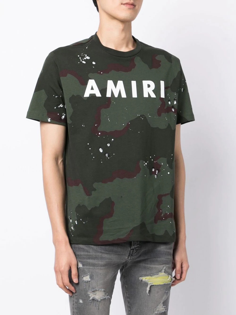 camouflage-print logo T-shirt - 3