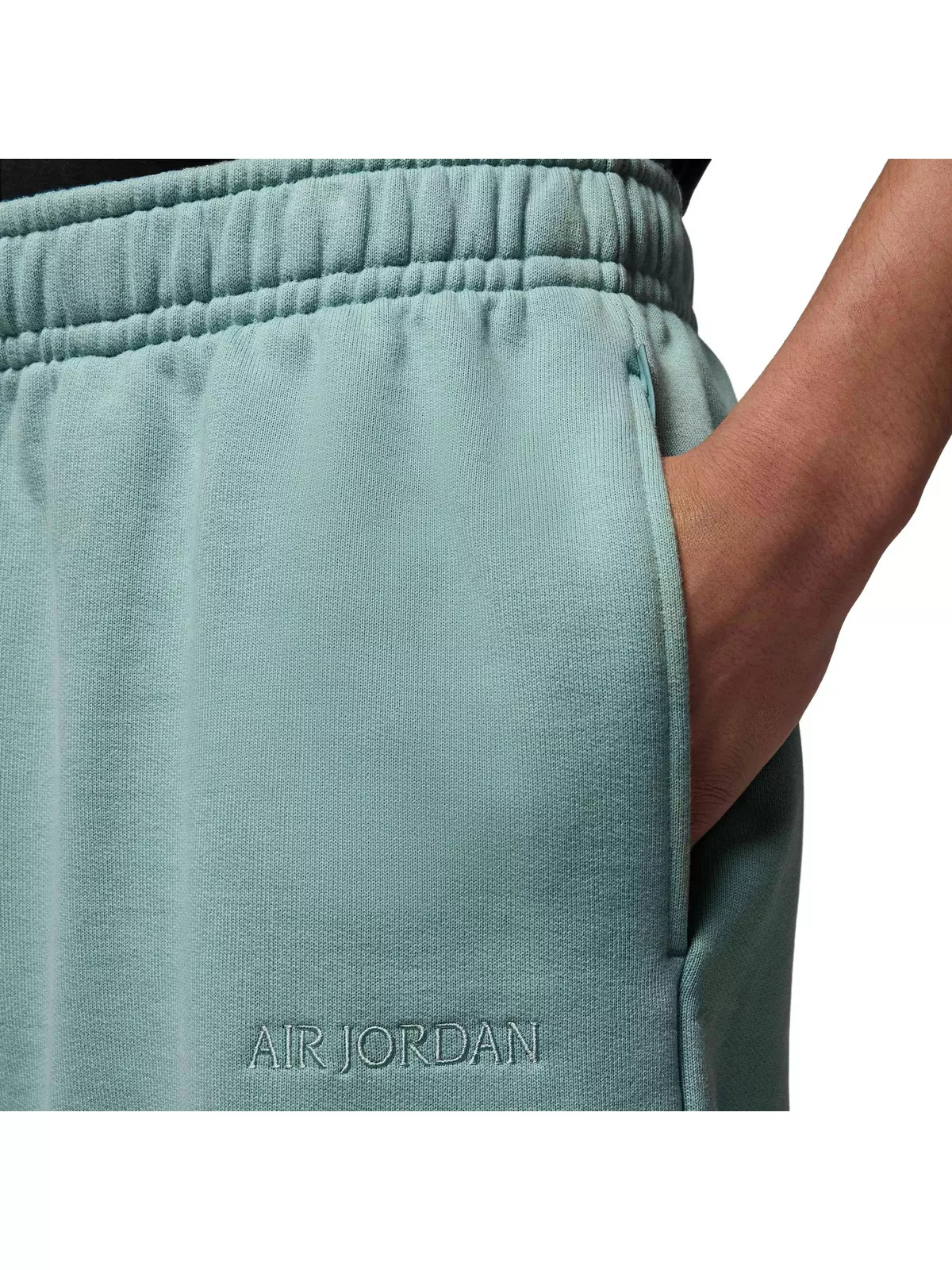 Men's Air Wordmark Fleece Shorts - 5