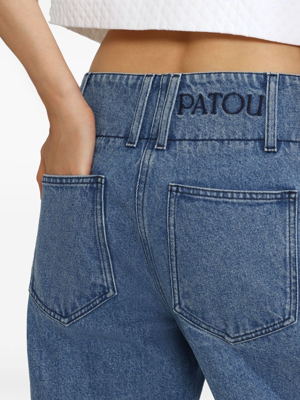 wide-leg jeans - 4
