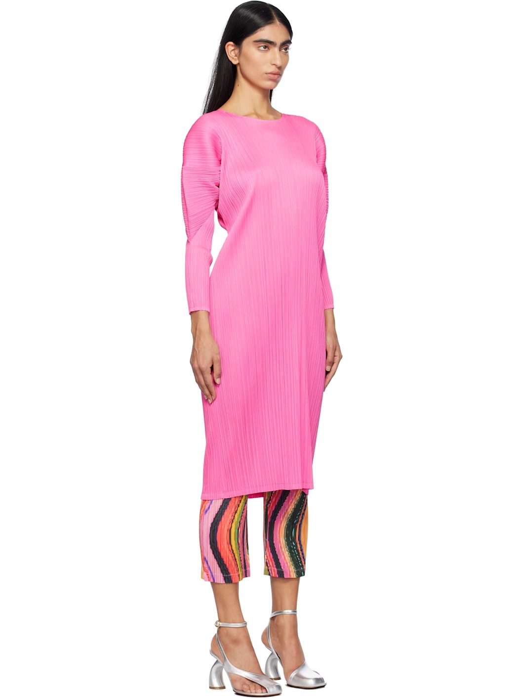 Pink Monthly Colors October Midi Dress - 2