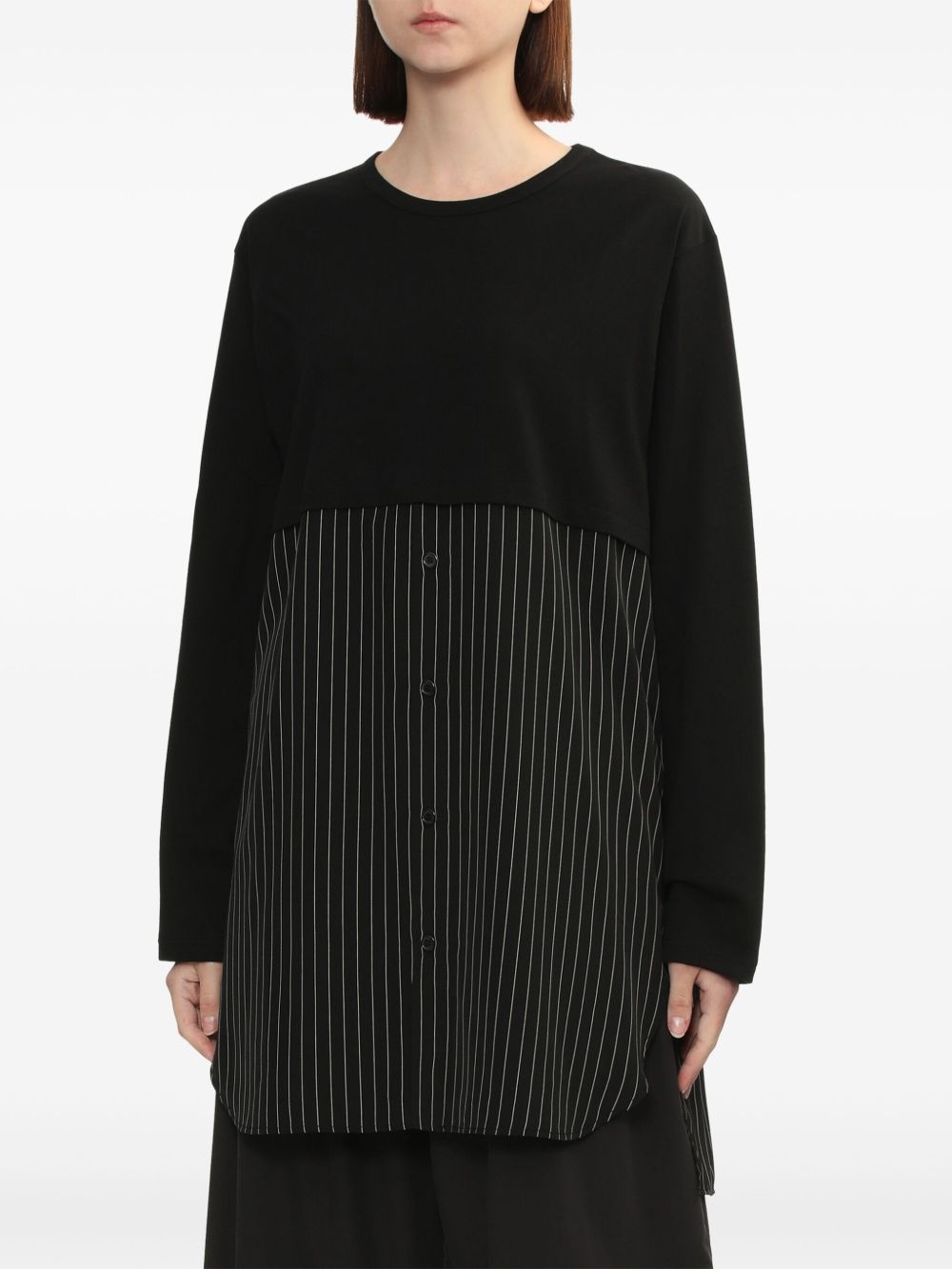 striped T-shirt - 3