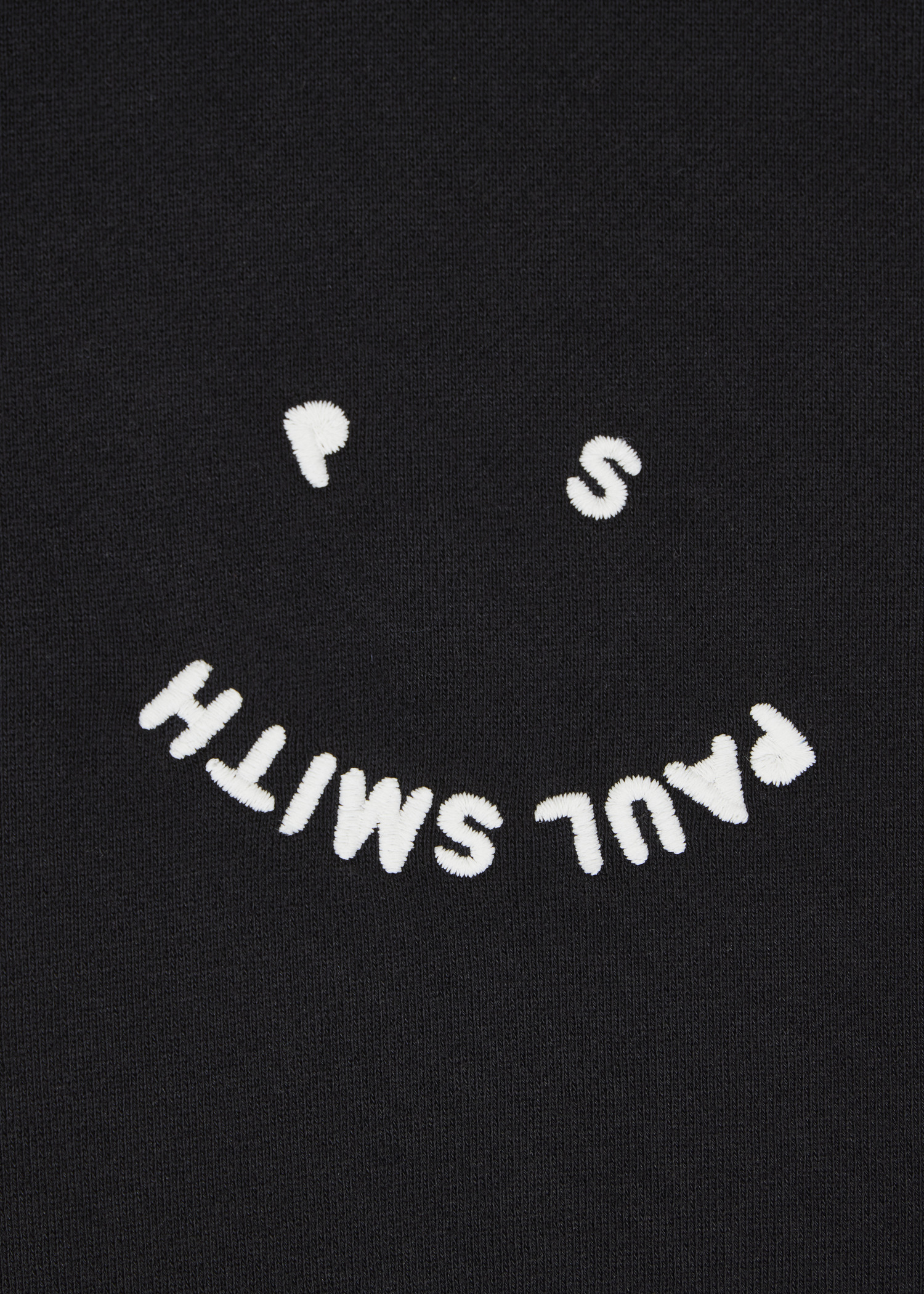 Women's Black Cotton 'Happy' Hoodie - 4