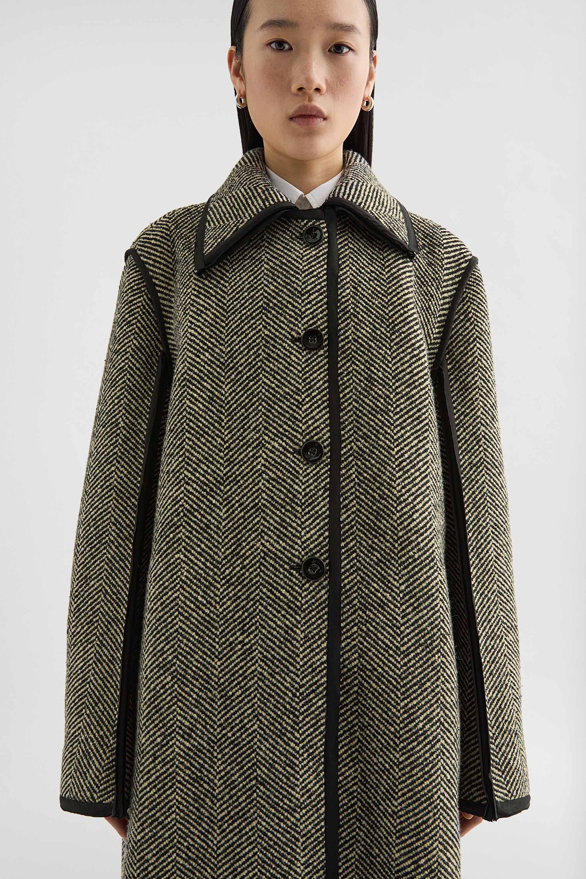 Wool Tweed Coat - 5