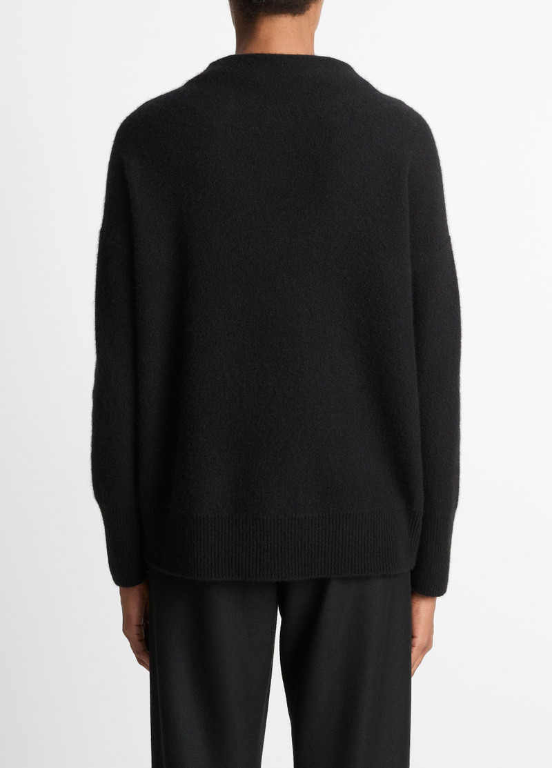 Vince 높은 목 cashmere 점퍼 outlook