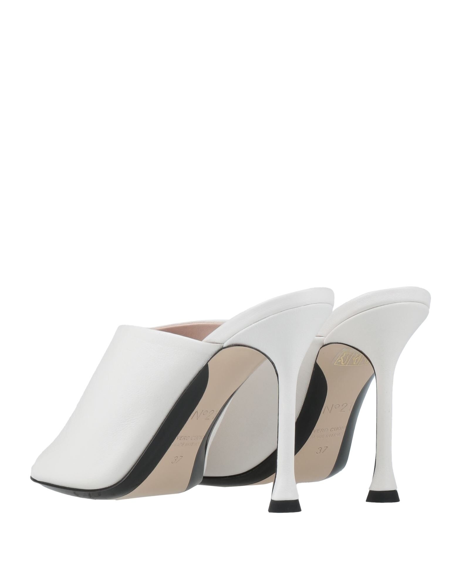 White Women's Sandals - 3