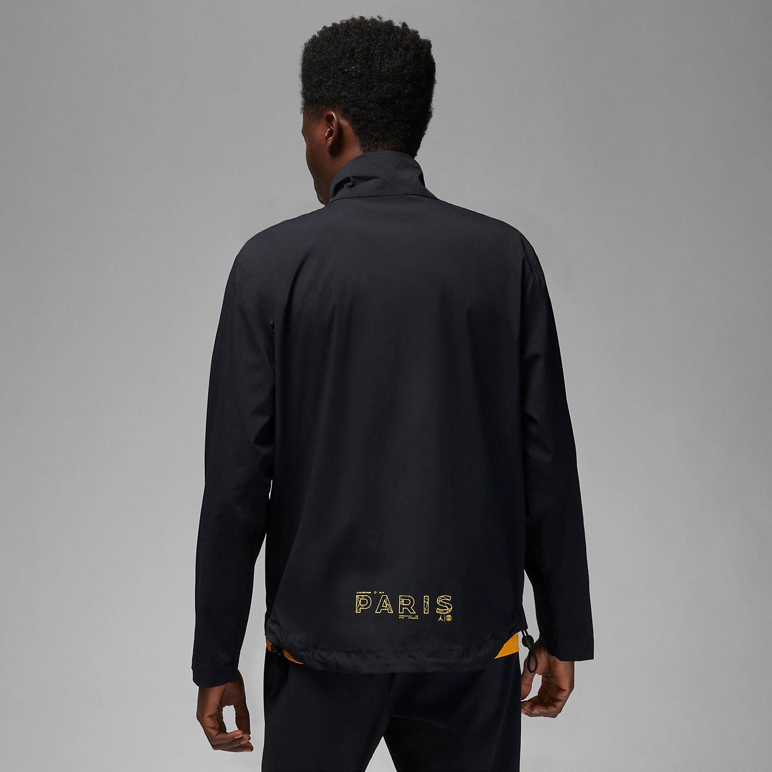 Air Jordan Paris Saint-Germain Woven Jacket 'Black' DV0608-010 - 2