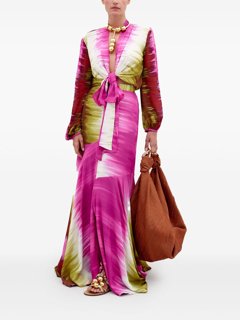 SILVIA TCHERASSI Shane maxi skirt outlook