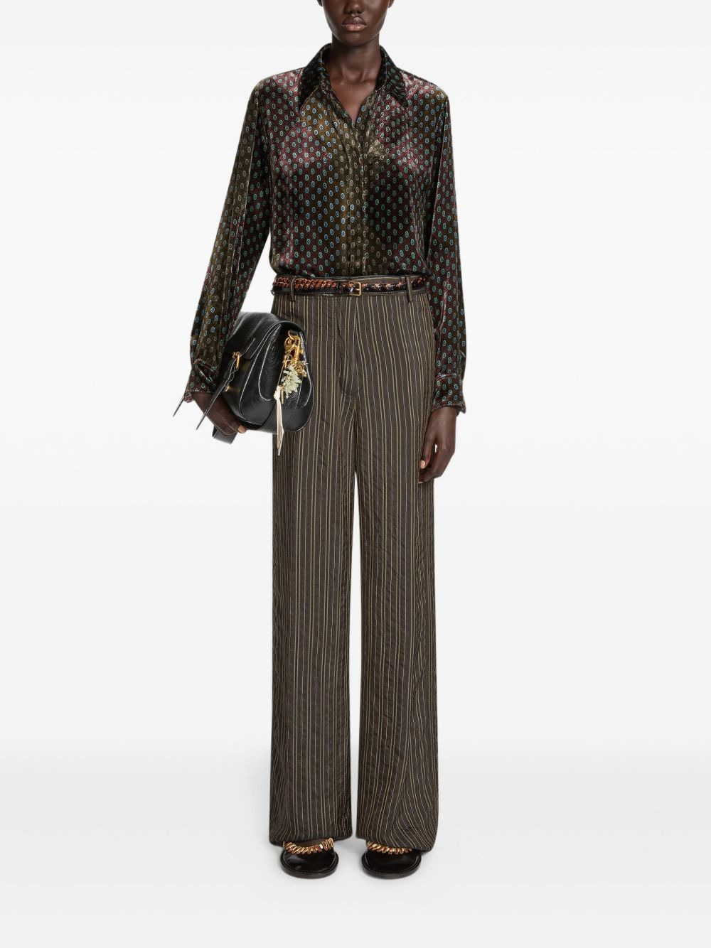 striped trousers - 2