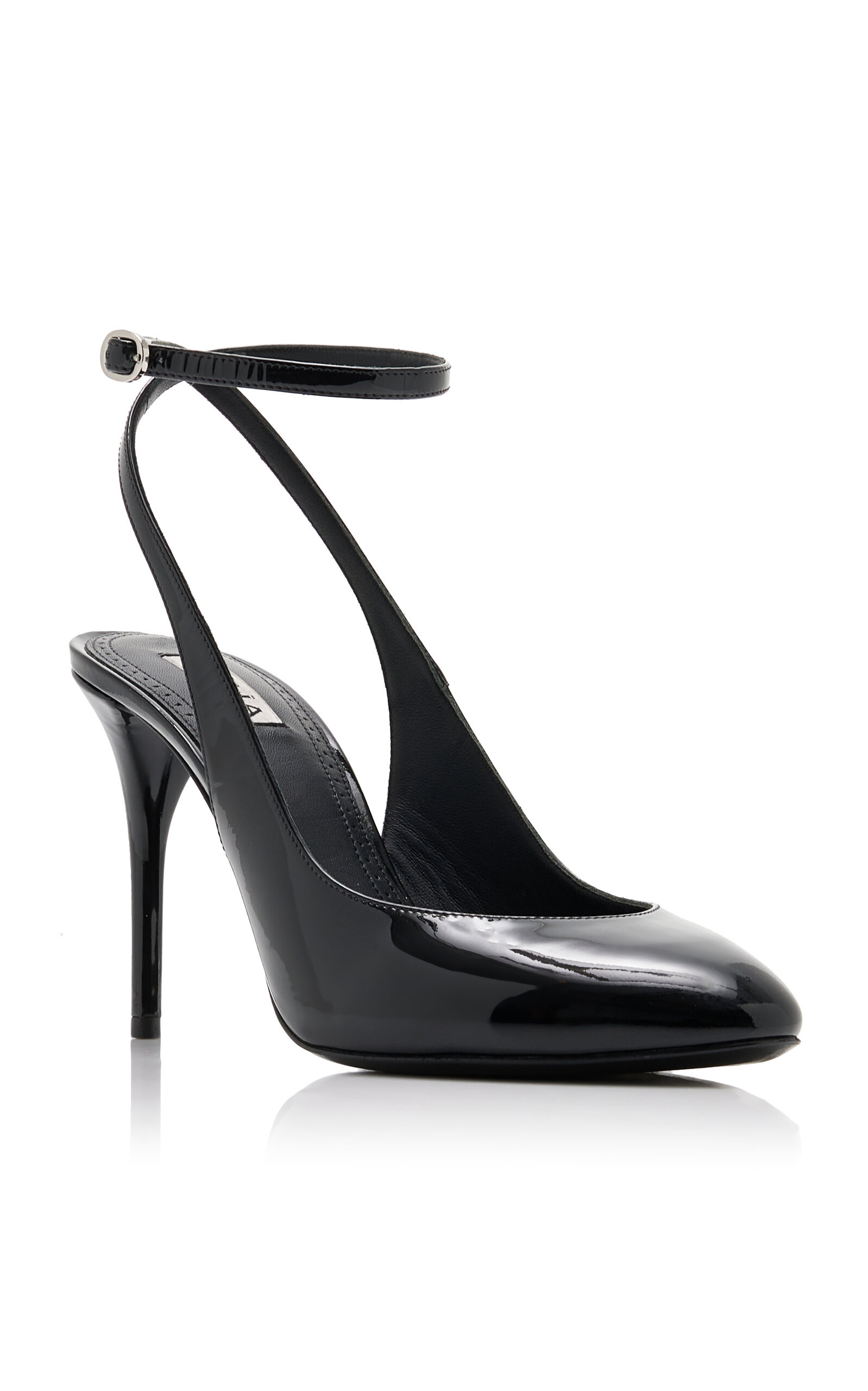 Patent Leather Slingback Pumps black - 5