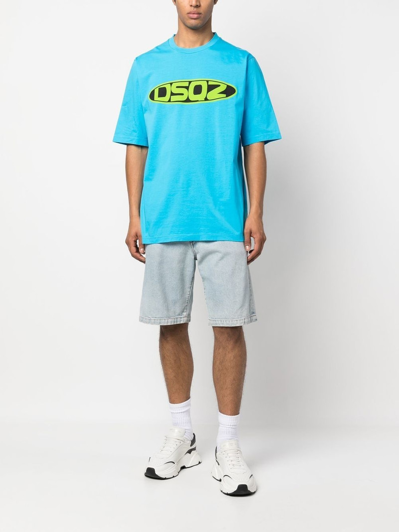 DSQUARED2 logo-print short-sleeve T-shirt outlook