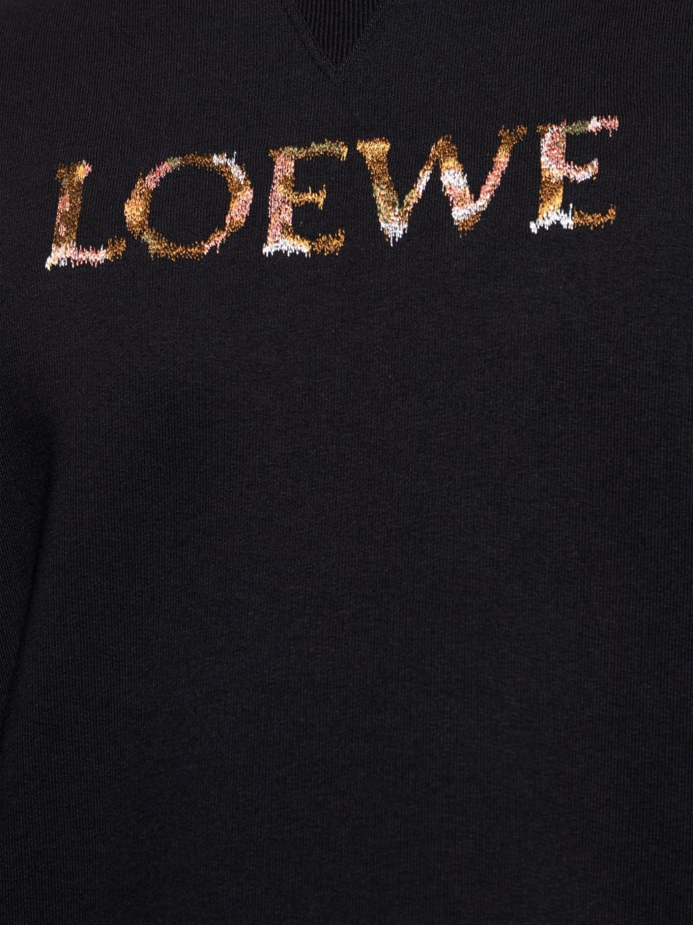logo-embroidered sweatshirt - 5