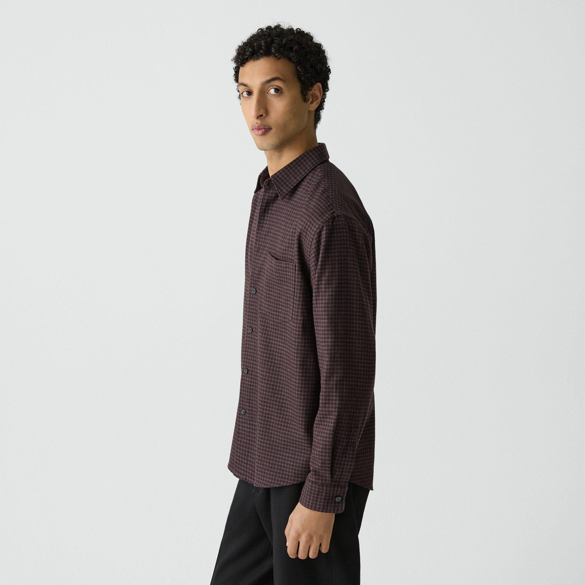 Weekend Shirt in Cotton Check - 3