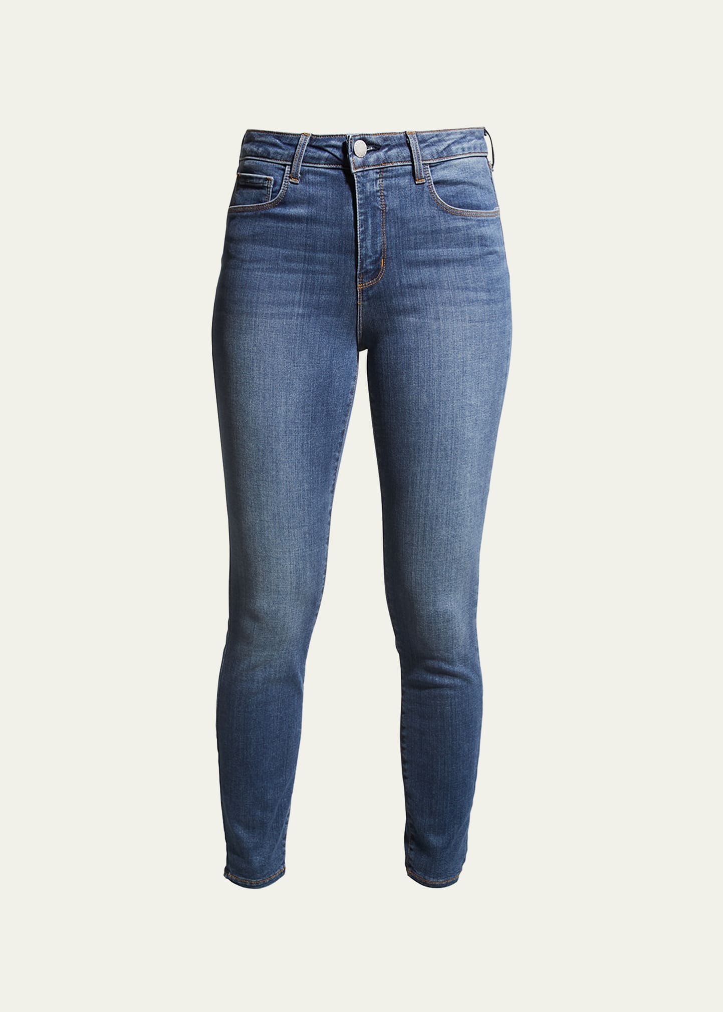 Margot High-Rise Skinny Ankle Jeans - 1