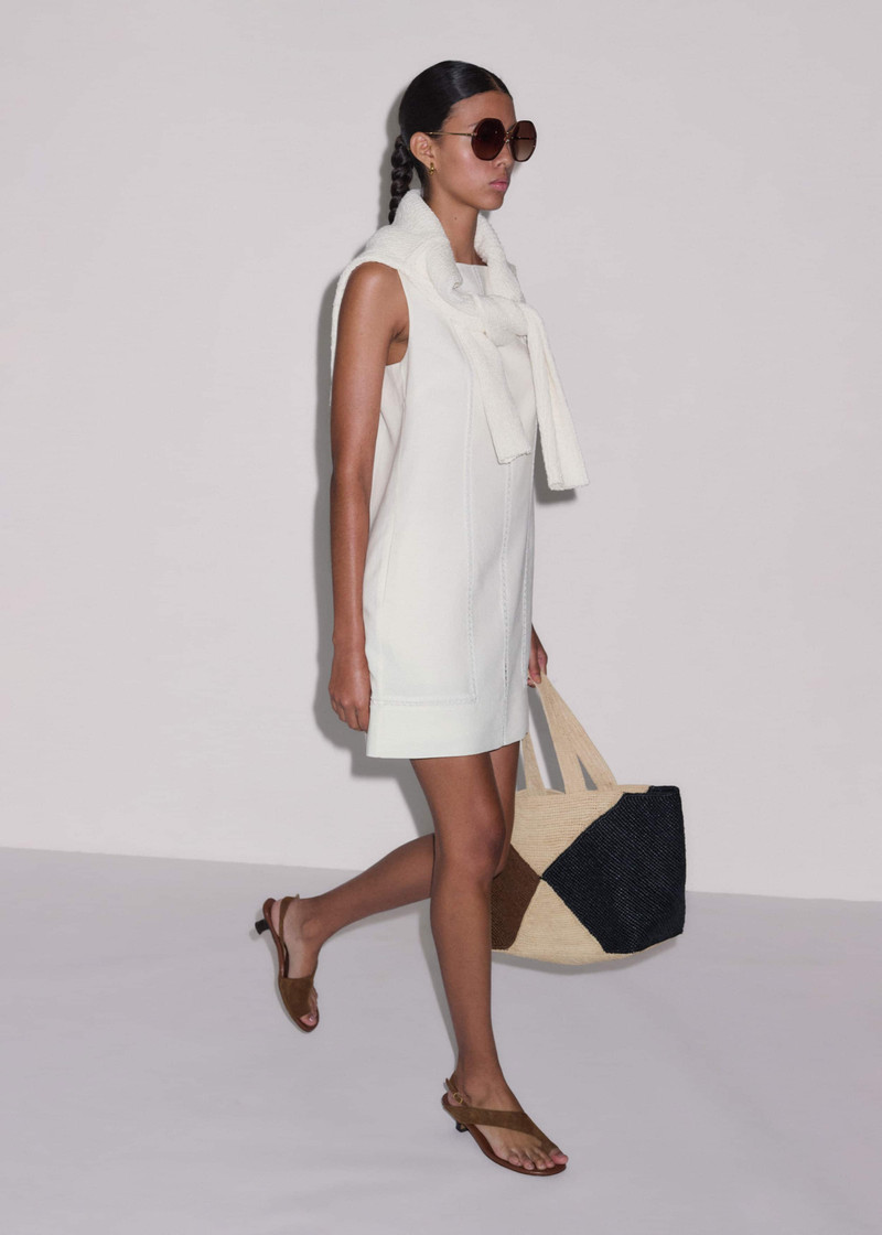 Embroidered Mini Dress 3