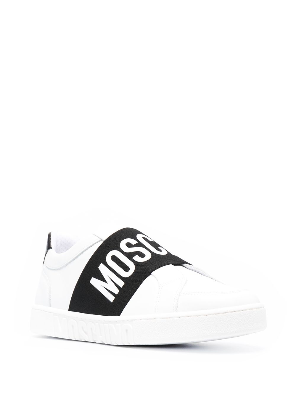 logo-print slip-on sneakers - 2