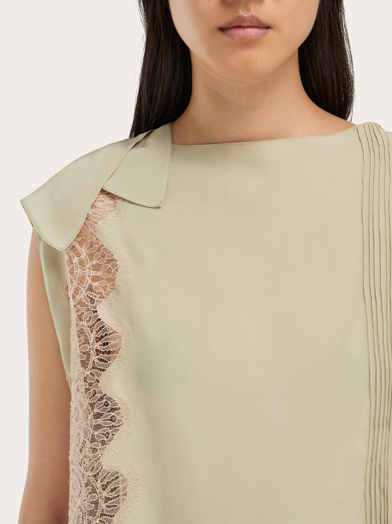 Top with lace inserts 5