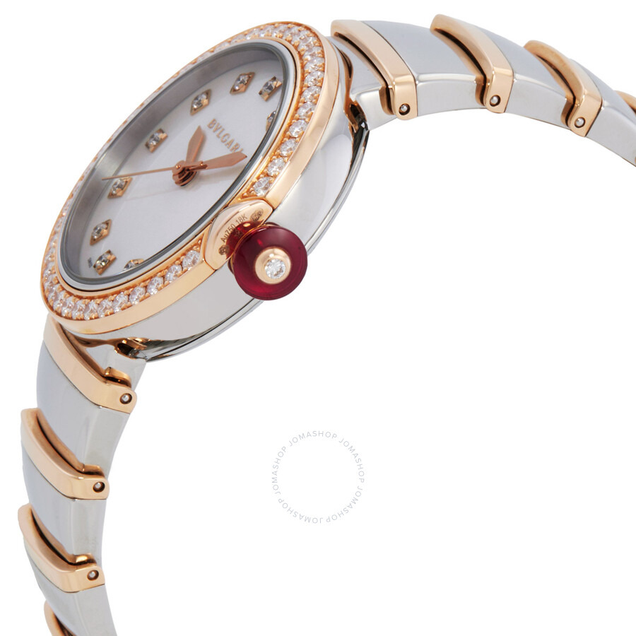 Bvlgari Lvcea Ladies 18 Carat Rose Gold Watch 102476 - 2