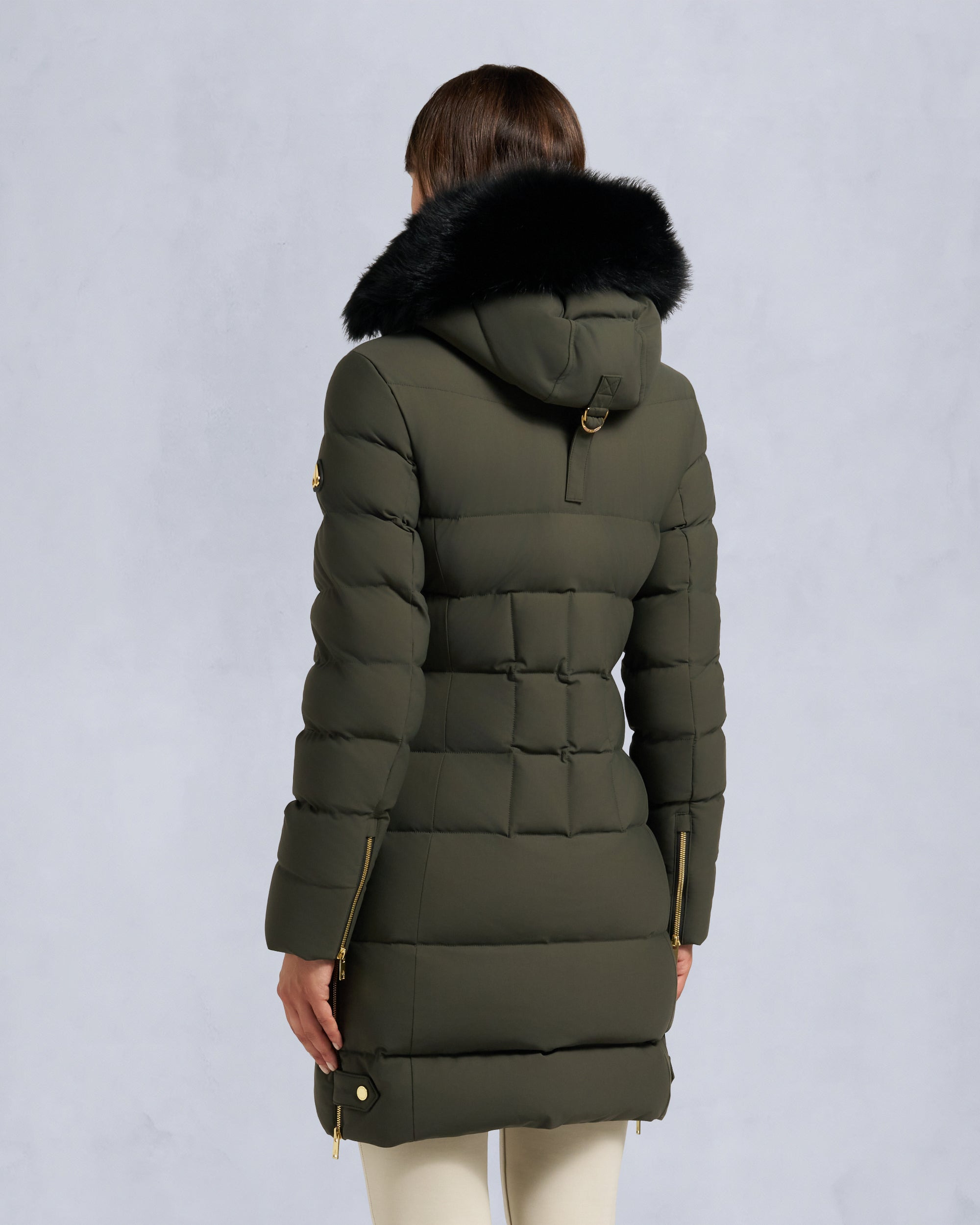 MOOSE KNUCKLES GOLD SERIES NYLUXE WATERSHED 3 PARKA REVERSIBLE
