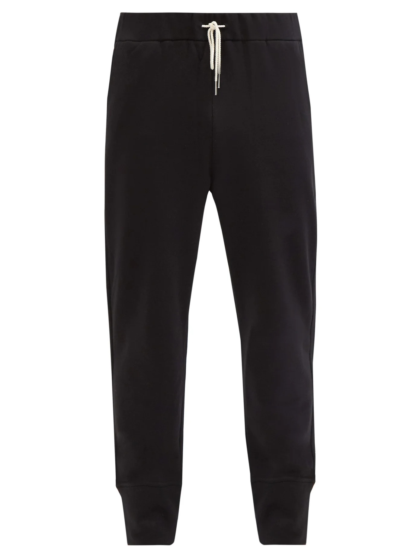 Cotton-jersey track pants - 1