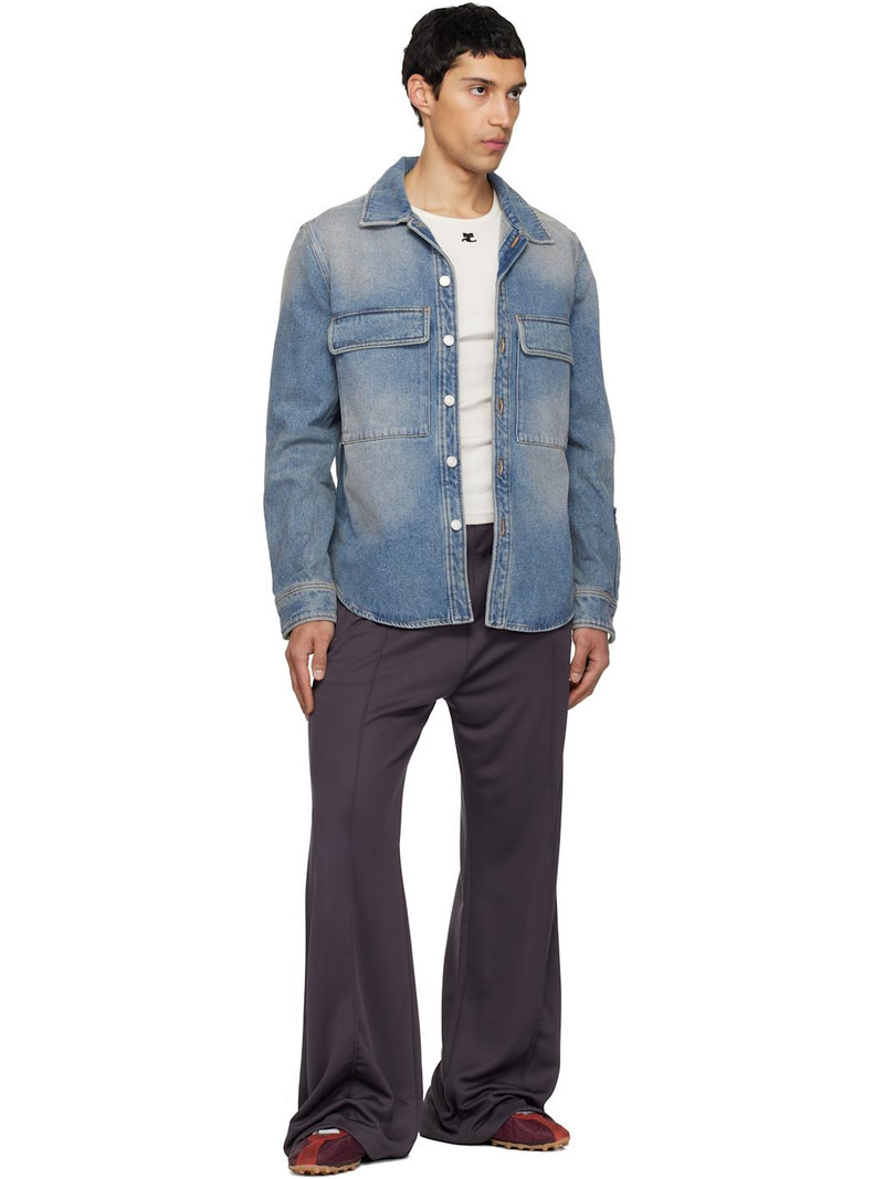 courrèges Blue Workwear Denim Shirt outlook