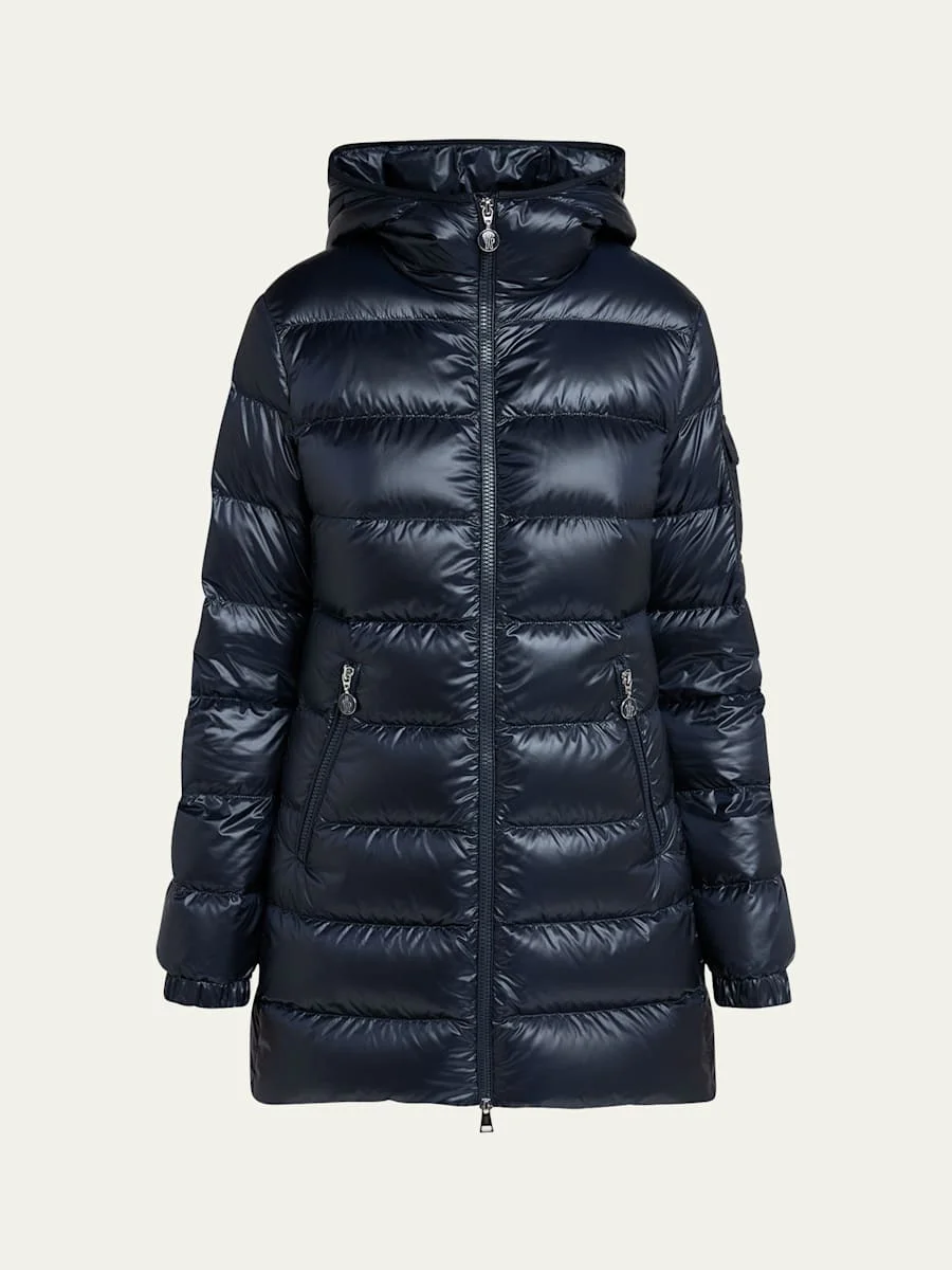 Glements Mid-Length Down Jacket - 1