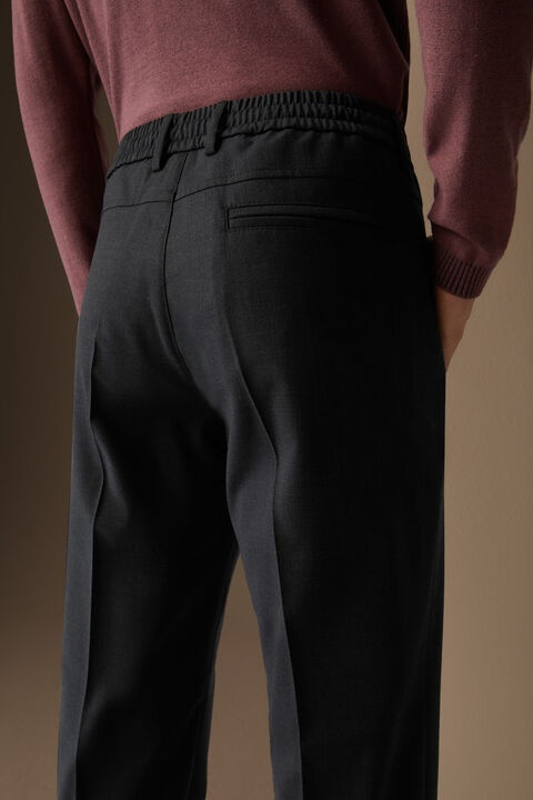 James Pants in Anthracite melange - 5