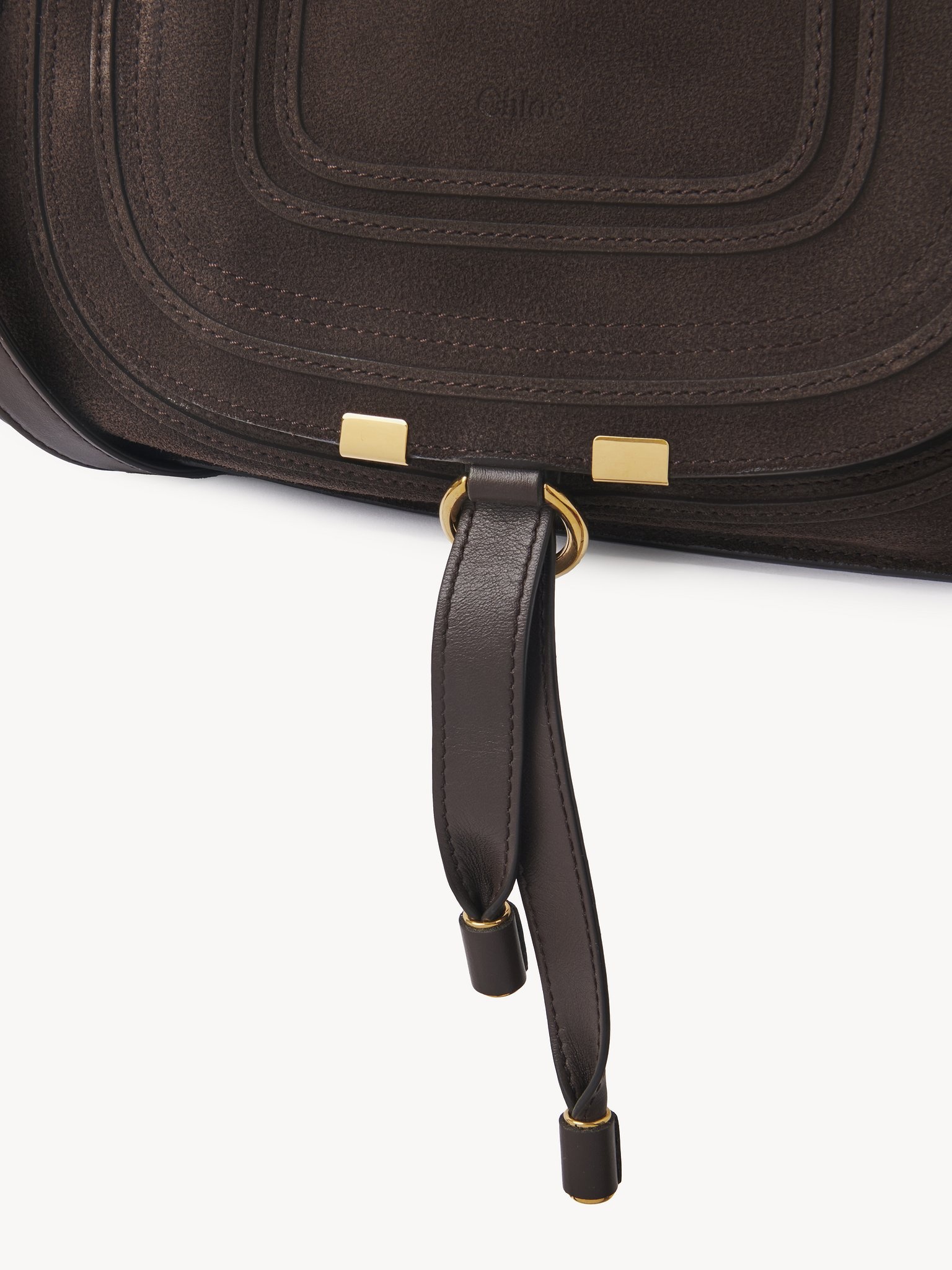 SMALL MARCIE BAG IN SUEDE LEATHER - 6
