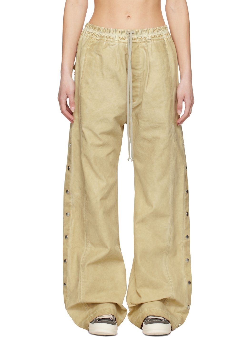 Beige Hollywood Pusher Lounge Pants - 1